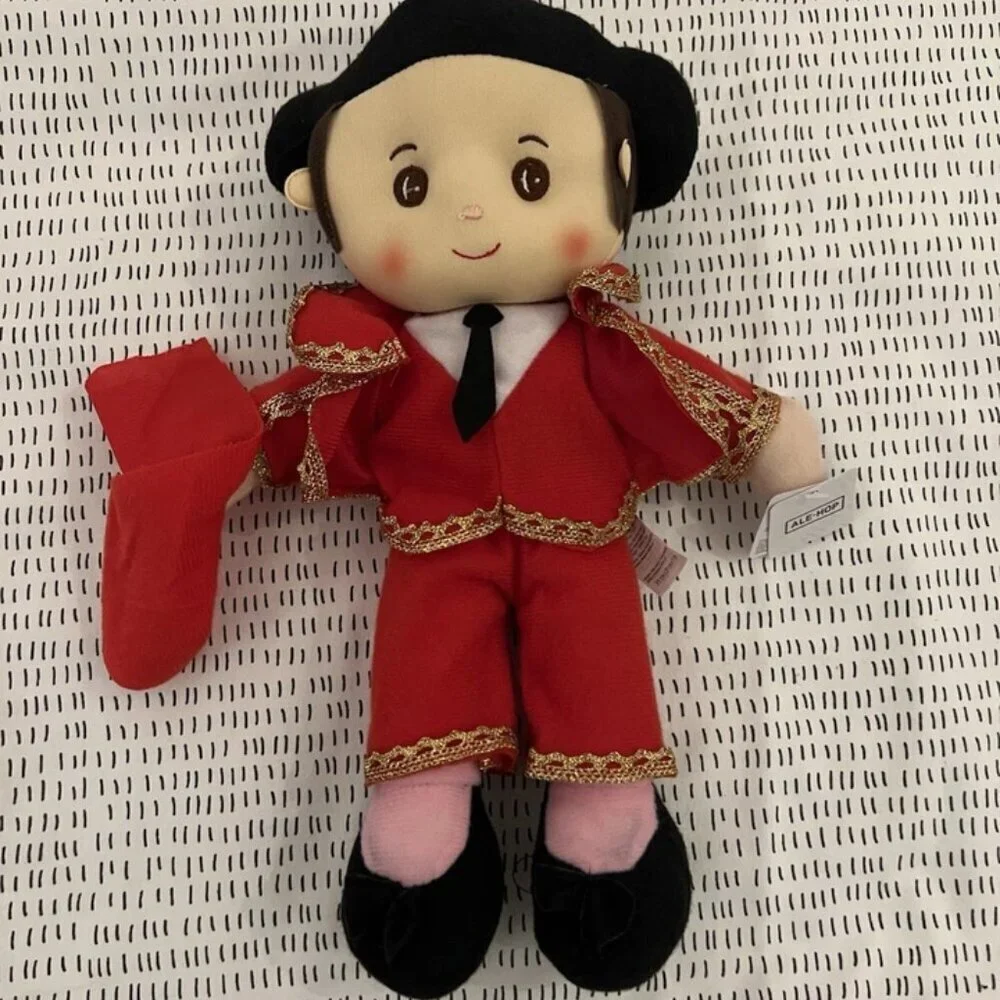 NEW Bundle Spanish Matador & Bailaora Flamenco Dancer Rag Doll